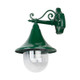 Monaco Hanging Wall Light - Green Finish / E27 Monaco Hanging Wall Light - Green Finish / E27